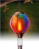 Lampe à air chaud solaire sans marque avec lumière de flamme vacillante