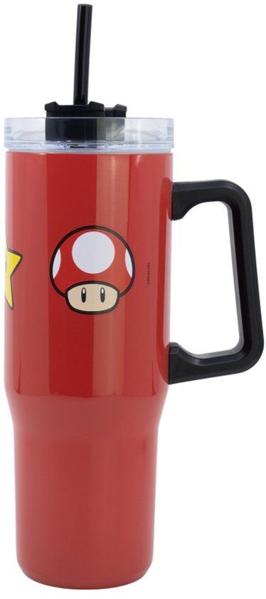 Stor S.L. Stor Super Mario XL Thermosbeker – 940 ml – Roestvrijstaal