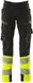 Mascot Accelerate Safe Broek met dijbeenzakken 19379-510 - Zwart/hi-vis geel - C66