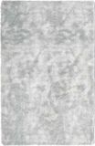 vidaXL Hoogpolig vloerkleed NAVARRA 130x200 cm polyester lichtgrijs