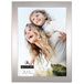 Malden International Designs mat zilver essentiële mode metalen fotolijst, 5x7, zilver