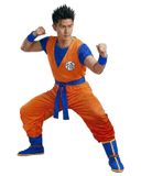 FUNIDELIA Goku kostuum Dragon Ball voor mannen - Maat: L - Oranje