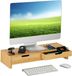 Relaxdays Dual Monitor Stand Riser Metal Computer Stand Riser