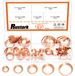 Merkloos Icecat 115 Stuks Flenspakking Assortiment van 5 Groottes voor Koelaccessoires