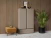CROSSAIR Commode CROSSAIR 2 portes 1 tiroir taupe