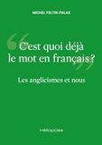 Les anglicismes et nous: C'est quoi déjà le mot en français ?