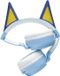 Lexibook 3D Bluey design Bluetooth® en Bedrade Opvouwbare Koptelefoon met veilige volumebeperking
