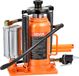 VEVOR Pneumatische Fleskrik, 20 Ton Capaciteit, Hefbereik 260–495 Mm