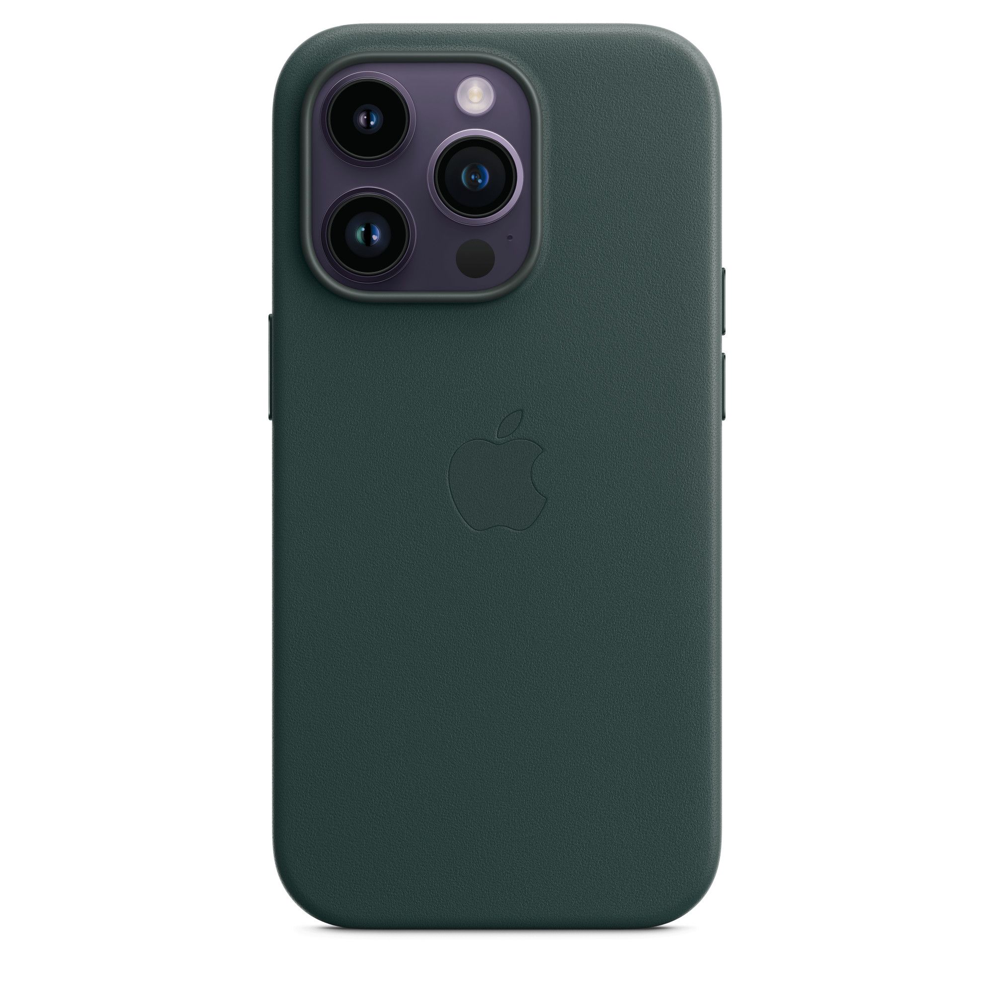 Apple iPhone 14 Pro Leather Case - Green