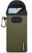 MobyDefend Étui - Convient pour Motorola Moto G72 - Pochette en néoprène avec mousqueton - Insertion - Boucle de ceinture - Vert