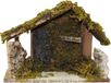 Euromarchi Crèche de Noël vide - Bois - Marron - L24 x l14 x H17 cm
