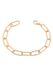 NAEMI Armband 14 karaat Rosé Goud 17 cm