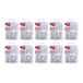 OFFICE PRODUCTS 50 mm metalen briefklemmen zilver in de doos van 10/10 x 30 stuks