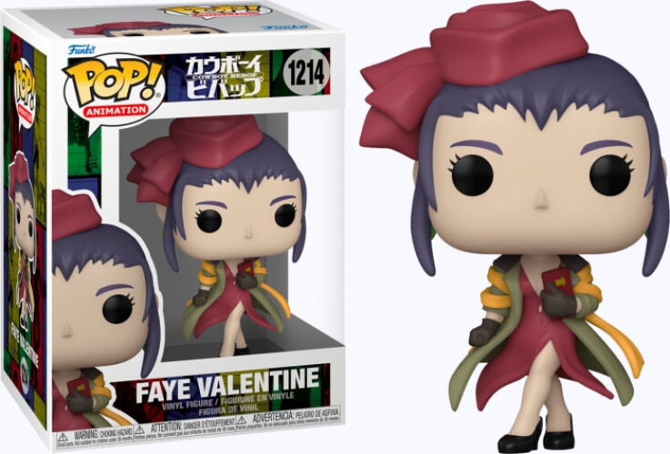 Funko Cowboy Bebop Pop Vinyl: Faye Valentine