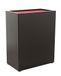 Rockingham Forge Leeg messenblok, plastic, zwart glanzend, 18,5 x 10,5 x 22,5 cm
