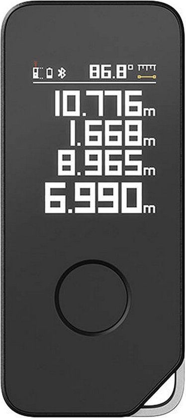 HOTO Pro Laser Afstandsmeter - 50m - Bluetooth - Digitale Waterpas - 2024