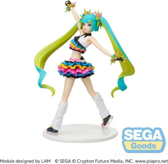 Hatsune Miku - Project DIVA Mega39's FIGURIZM Statue Catch the Wave - 25 cm
