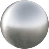 vidaXL - Geborsteld Balletje - Ø 20 cm - Zilver - Roestvrij Staal