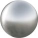 vidaXL - Geborsteld Balletje - Ø 20 cm - Zilver - Roestvrij Staal
