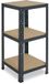 Shelfplaza HOME metalen stellingkast - 100x50x50 cm - antraciet - 3 planken