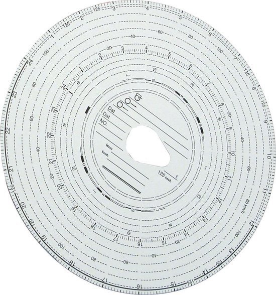 Carpoint Tachograafschijf 125km