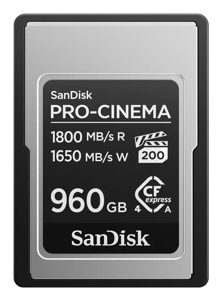 SanDisk PRO-CINEMA 960GB CFexpress Type A Memory Card