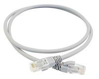 RS PRO Ethernetkabel Cat.6a, 2m, grijze patchkabel, A RJ45 U/FTP stekker, B RJ45, LSZH