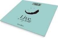 Terraillon One Pastel Live Personenweegschaal - Compact, Ultradun en Verfrissend