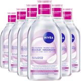 NIVEA Eau Micellaire Soin Peau Sèche - 6 x 400 ml