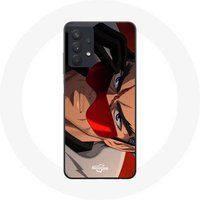 Maniacase Hoesje voor Samsung Galaxy A32 5G Anime Blast One Punch Man Poster