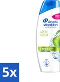 Head & Shoulders Apple Fresh Shampoo - 400 ml - Lot économique - 5 pièces
