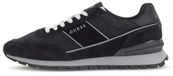 Rexlor2 Baskets basses cuir/textile/suède noir UE 41