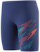 Speedo Medley Logo Jammer Jongens Zwembroek Blauw/Blauw - Maat 140