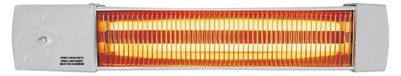 Radiateur de salle de bain, quartz, articulé, 600-1200 Watt, blanc ivoire