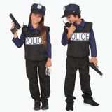 RUBIE'S Luxe kostuum voor kinderen, politieagent, 3-4 jaar