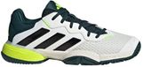Adidas Barricade Kids Tennis Shoes - Black - Synthetic - Size 38