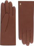 Roeckl Nappa Hamburg Handschoenen Leer Dames Donkerbruin Maat 6,5