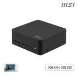 MSI Cubi AI 8M-008BEU USFF Noir 8645HS AMD SoC 5 GHz Haut-parleurs intégrés