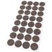 Adsamm WFP-30-SA-BR-26-32-1 WFP-30-SA-BR-26-32 32 x wol-viltglijder, bruin, Ø 26 mm