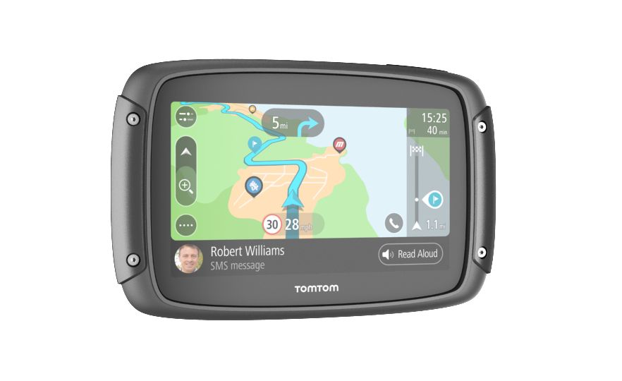 TomTom Rider 550 - Motorcycle GPS - World Maps - Lifetime Traffic