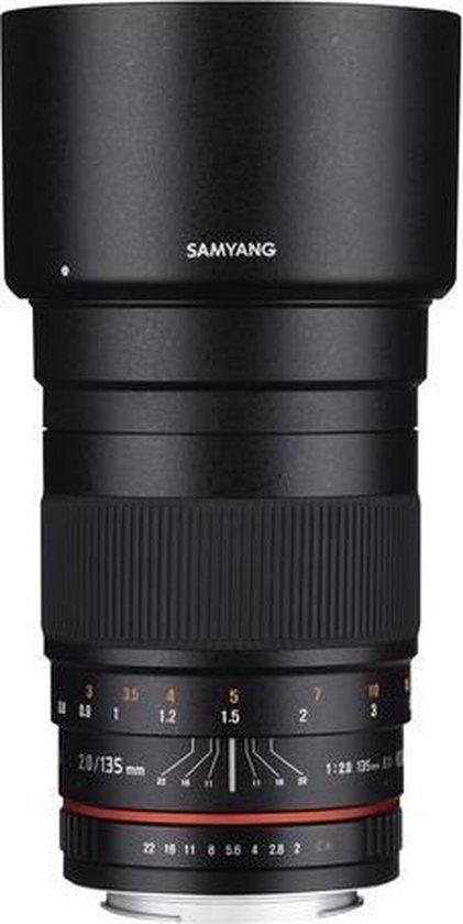 Samyang 135mm F2.0 Ed Umc - Prime lens - Geschikt voor Canon Systeemcamera