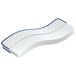 VidaXL High Density Foam Mattress Single/Full Size 700 mm x 2000 mm x 170 mm Blue, White