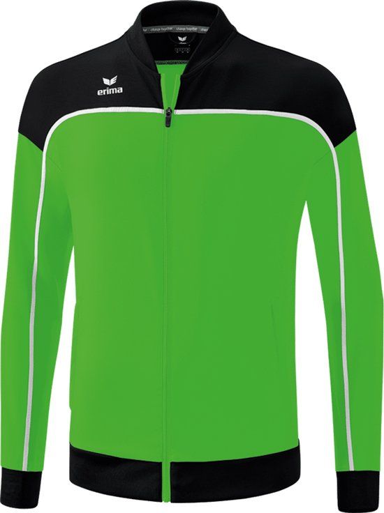 Erima Change Presentatiejack Heren - Green / Zwart / Wit - 3XL