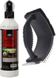 BBQ set de nettoyage - brosse de nettoyage de barbecue - spray de nettoyage
