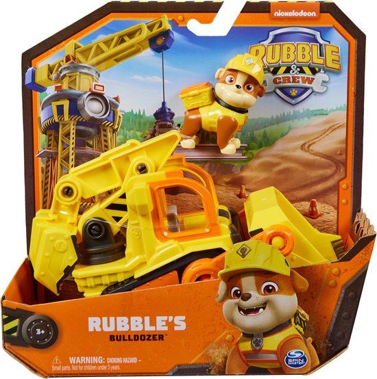 Rubble & Crew Speelgoedauto met Speelfiguur - Assorti