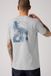 Levi's Relaxed Fit T-shirt met print - Heren - S - Grijs / Levis Palm Trees Mid Tone Heather Grey