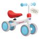 Chicco Ride-ON vierwieler zonder pedalen, loopfiets voor kinderen, soepel rijden, rubberen wielen, zachte antislipzitting, antisliphandvatten, 1-3 jaar, max. 20 kg, Wit