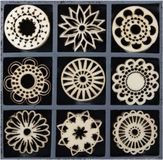 cArt-Us Houten Ornament Box Fantasie Cirkels