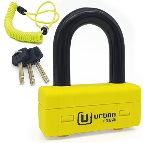Urban Security Mini Ur75 Beugelslot Geel