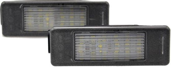 AutoStyle Set pasklare LED nummerplaat verlichting - Citroën/Peugeot diversen - Version 2